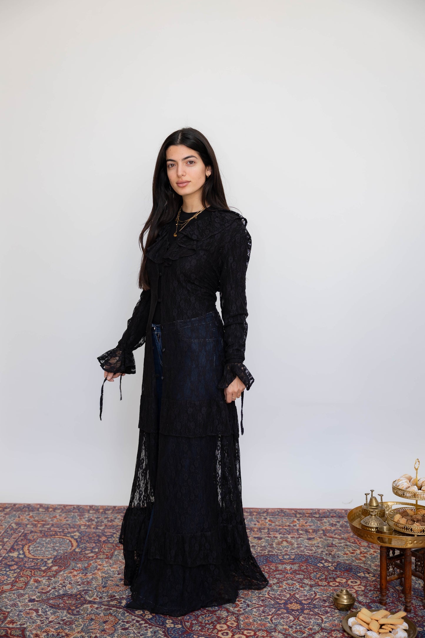 Noir Lace Top