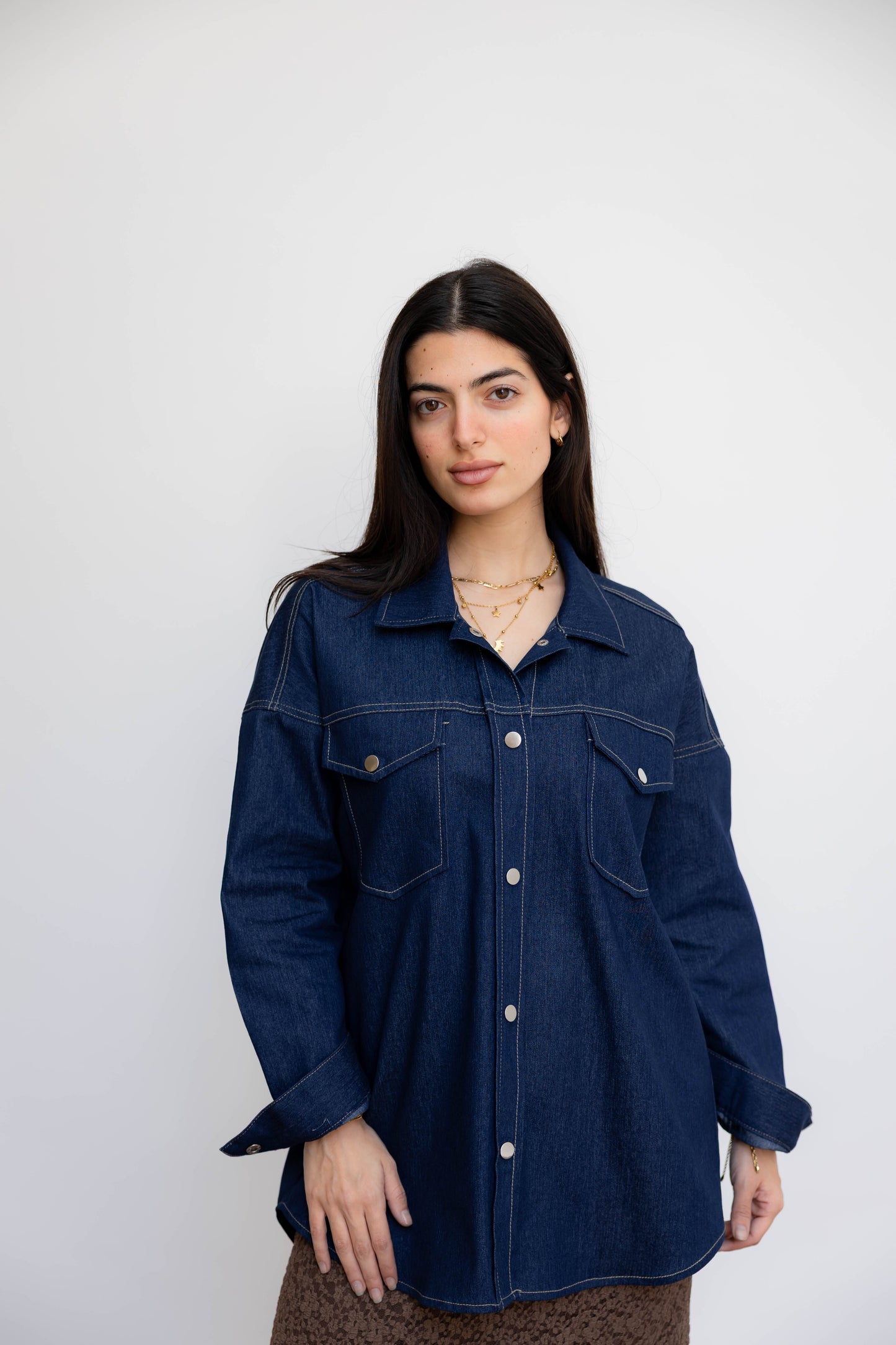 Ocean Denim Chemise
