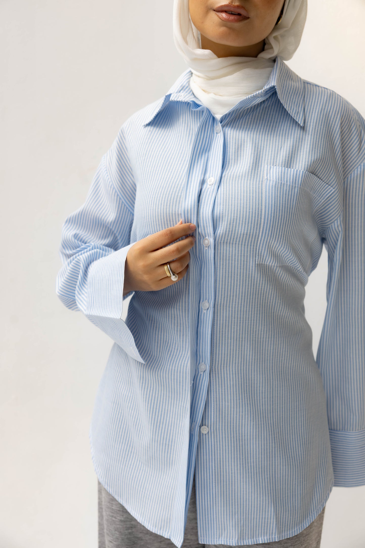 Stripe Shirt in Blue