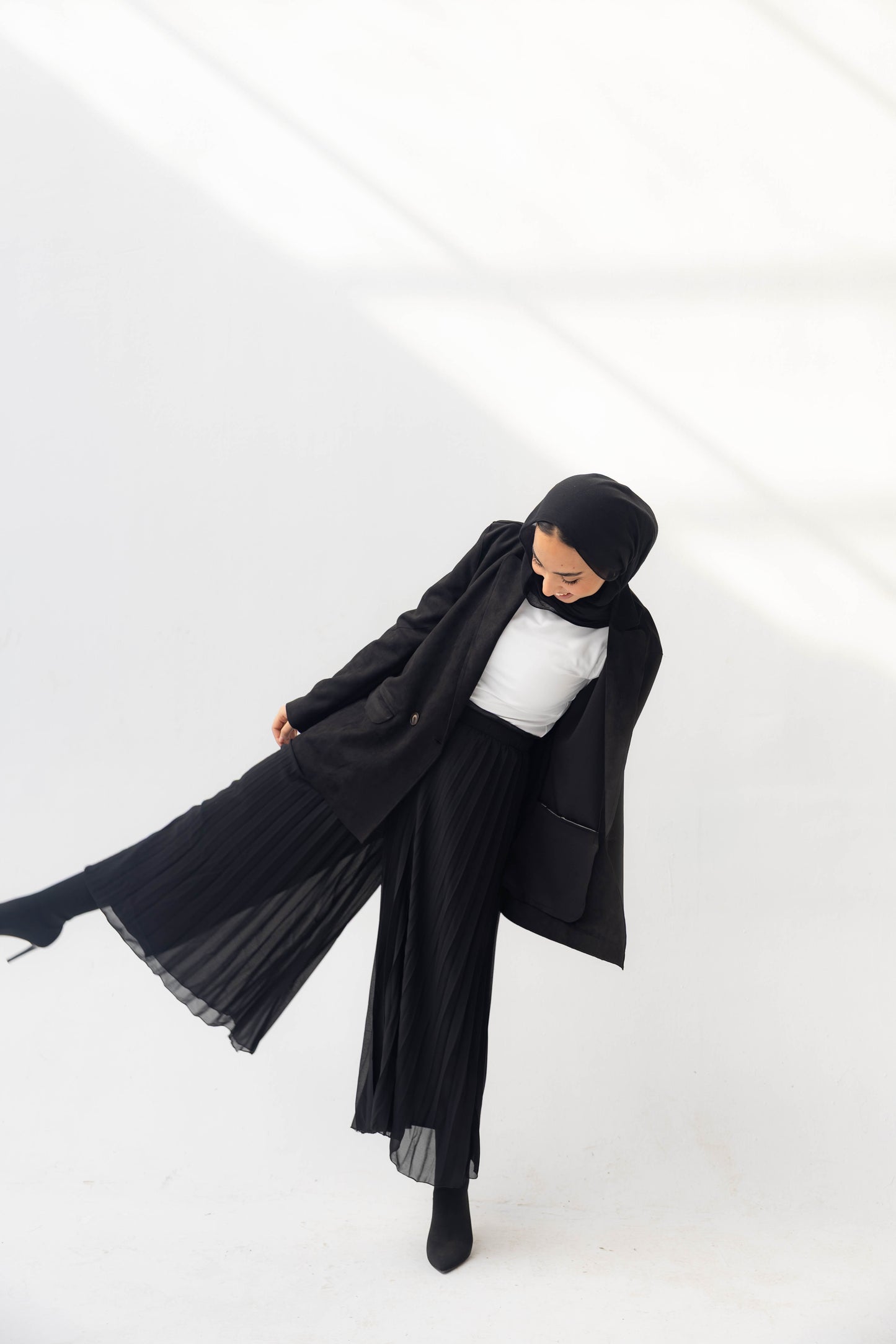 Pleated Pants