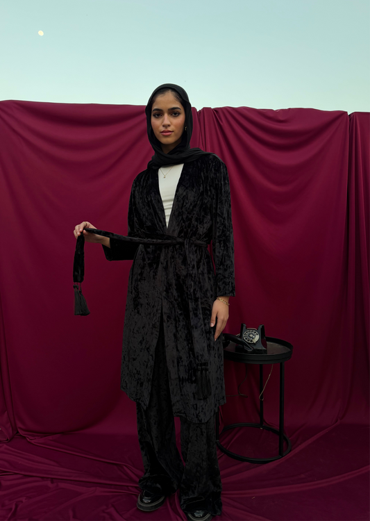 Velvet Set - Black