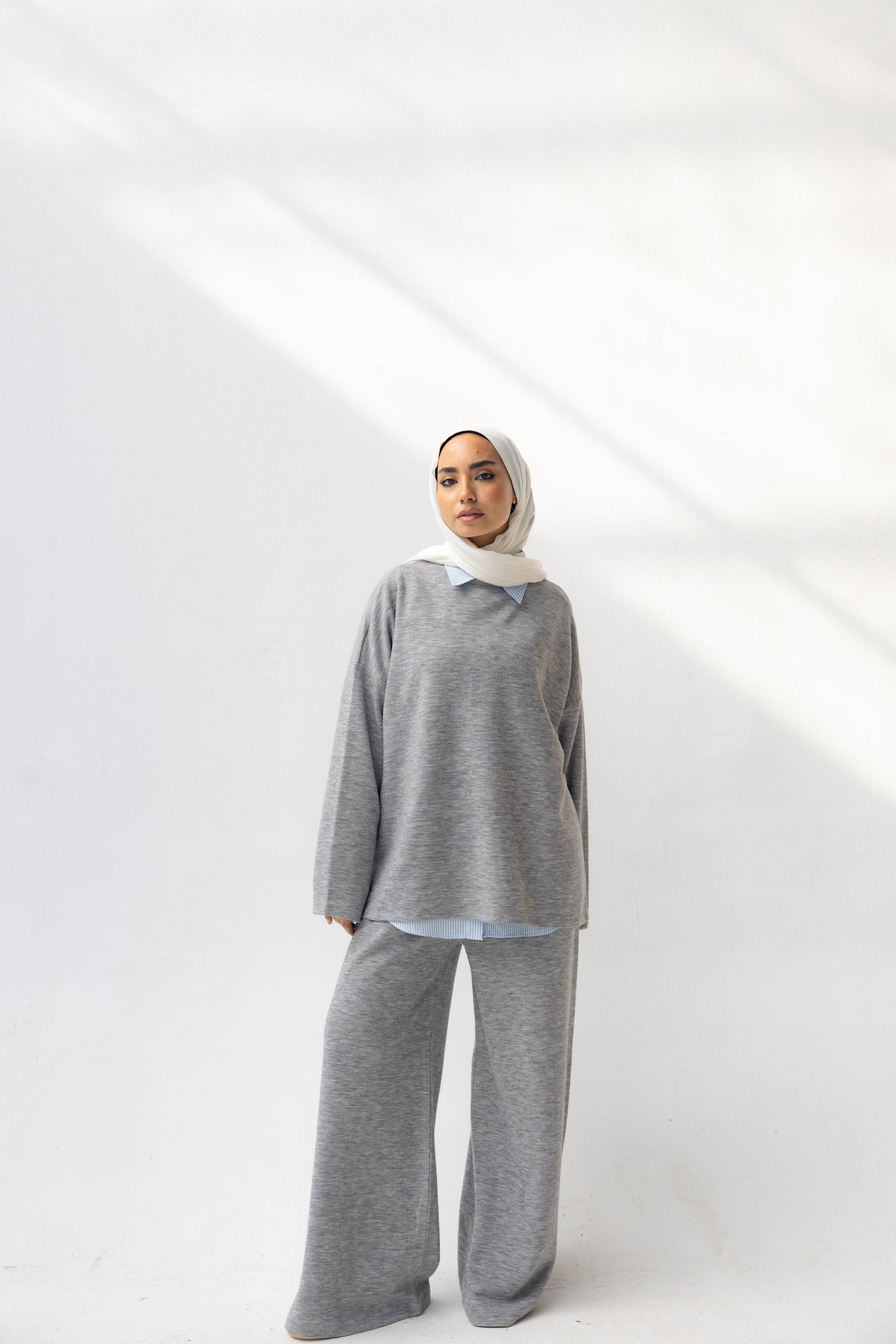 Knit Set - Grey