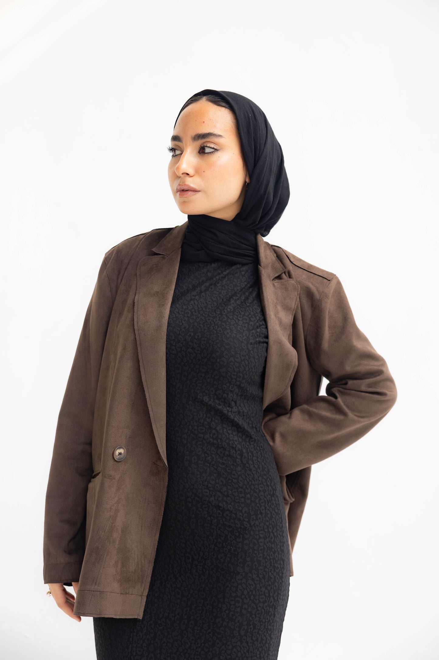 RUSTIC CHARM SUEDE BLAZER