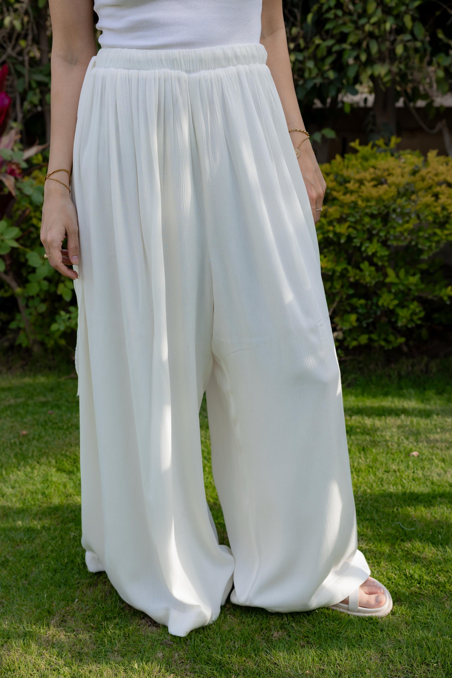 Cloudline Fully lined Wide-Leg Pants