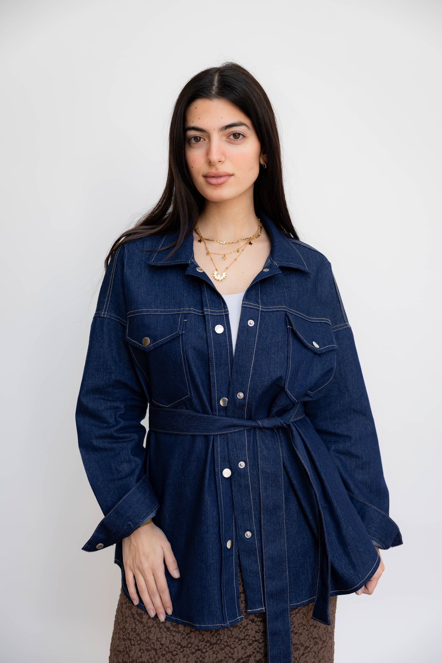 Ocean Denim Chemise
