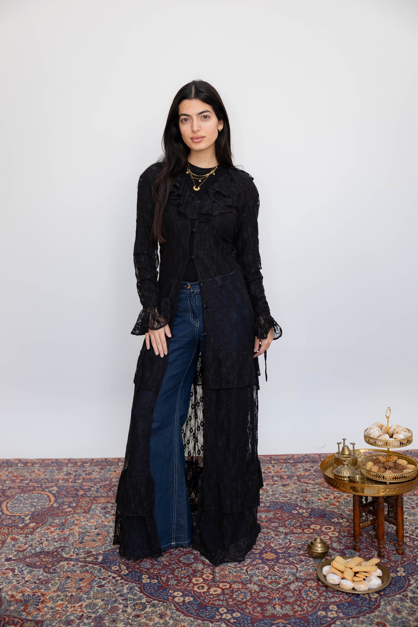 Noir Lace Top