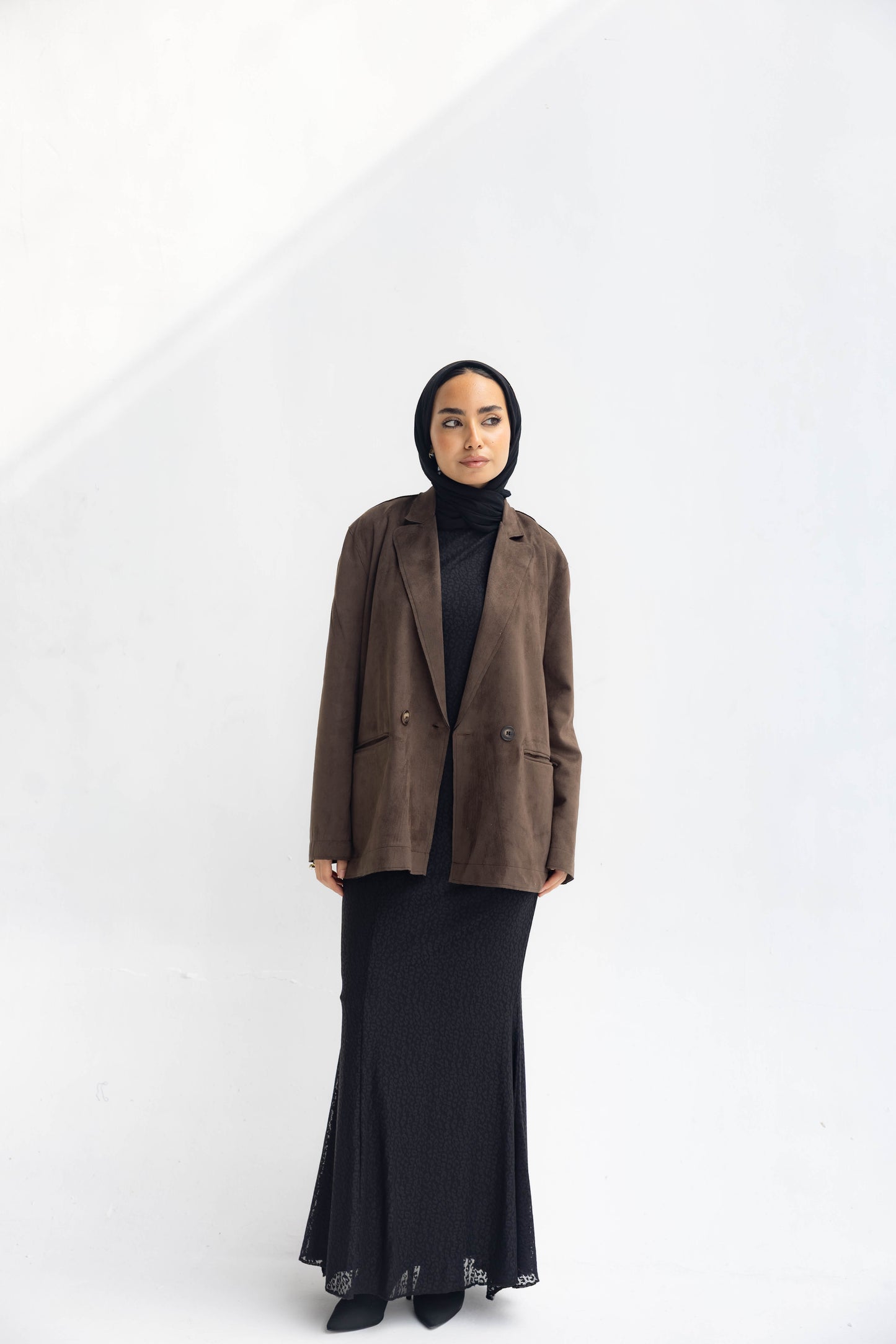 RUSTIC CHARM SUEDE BLAZER