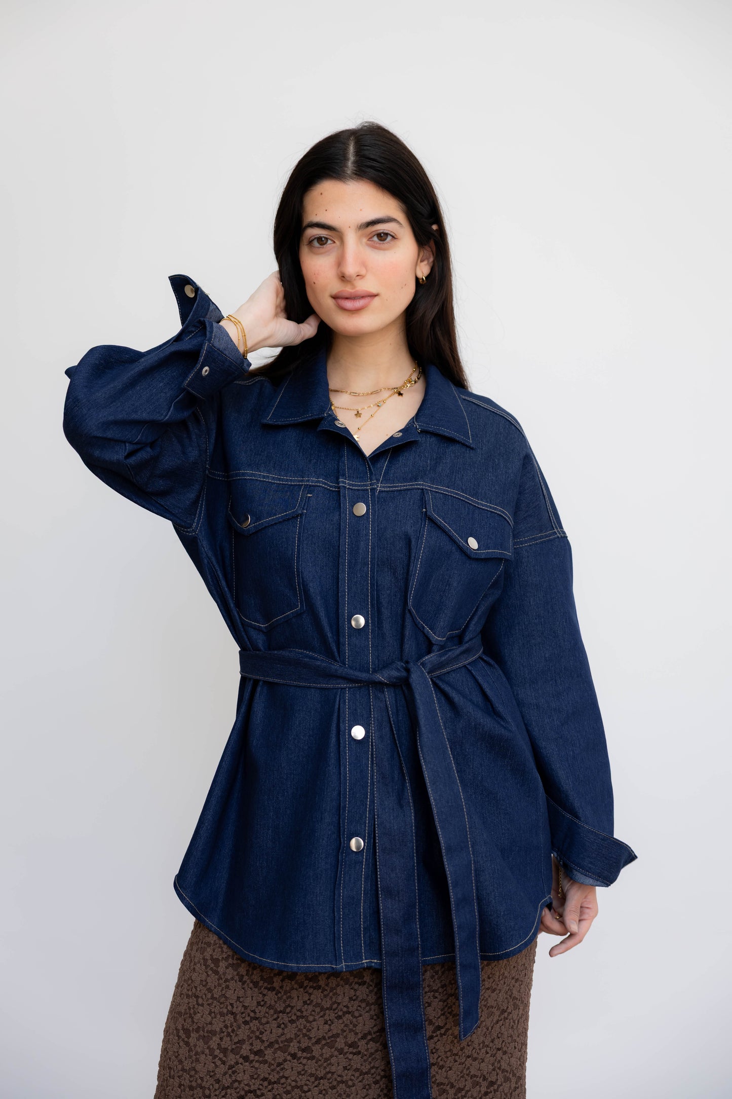 Ocean Denim Chemise