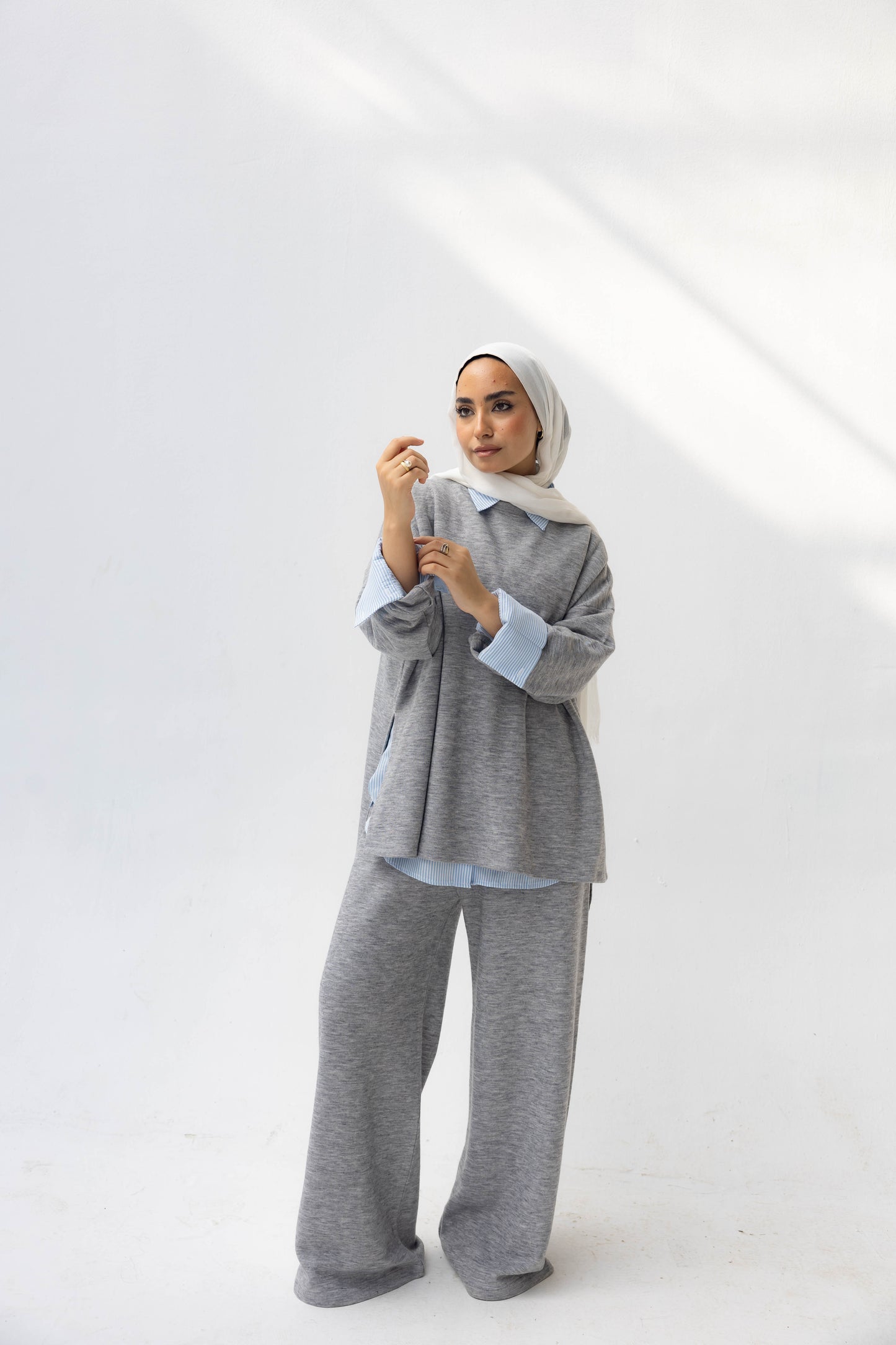 Knit Set - Grey