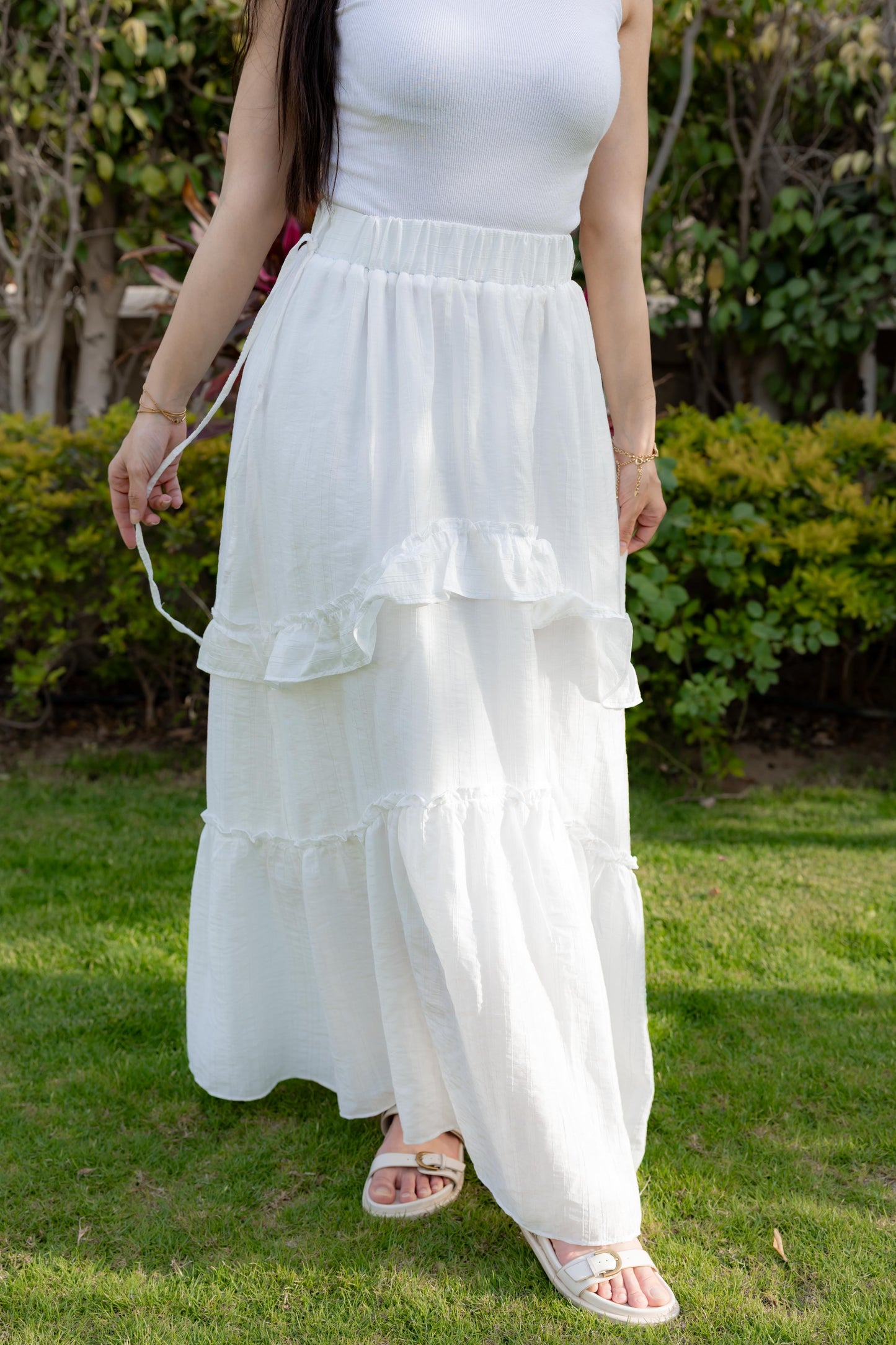 White Summery skirt